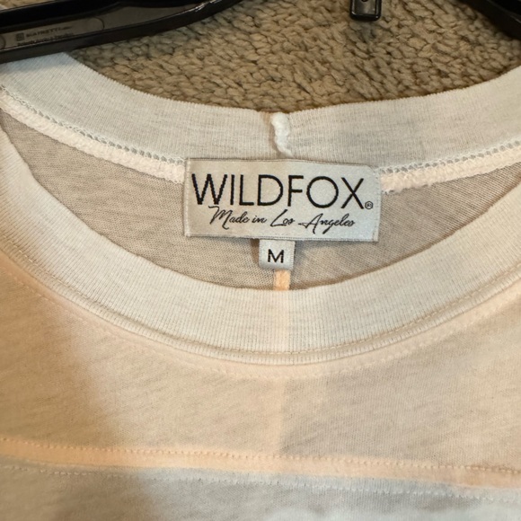 Wildfox Cream Tee - Picture 2 of 2